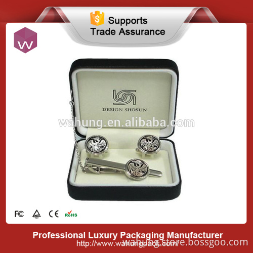 New design custom bow tie packaging cufflinks box